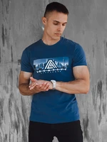 Men's Blue T-Shirt Dstreet