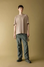 DEFACTO Relax Fit Trousers with Pockets and Elastic Legs