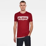 G-STAR T-shirt - Raw. Graphic Slim R T SS Red