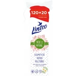 Linteo Natural Cotton Pads vatové tampóny 140 ks