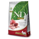 N&D Prime Chicken & Pomegranate Adult Mini pro malá plemena psů 2,5 kg