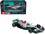 Mercedes-AMG F1 W13 E Performance 63 George Russell "F1 Formula One World Championship" (2022) 1/43 Diecast Model Car by Bburago