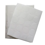 120pcs 35mm DIAMETER ROUND shape BLANK WHITE paper sticker FOR DIY PRINTING