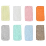 Burp Cloths for Baby Burp Cloth Multi-Colors Gauze Washcloths Diapers 6 Absorbent Layers Newborn Face Towel for Babies