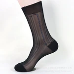 Tube Socks Dress Socks Gifts For Men Sheer Socks Exotic Formal Wear Suit Men Sexy Gay Transparent Stripe Business TNT Socks