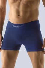 Pánské bambusové boxerky Gina 54004P - GINDCM/tmavě modrá / XL/XXL GIN6C007