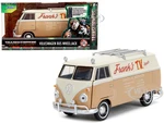 Volkswagen Bus "WheelJack" Tan and Beige "Franks TV Repair" "Transformers Rise of the Beasts" (2023) Movie "Hollywood Rides" Series 1/32 Diecast Mode