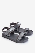 Sports Men's Sandals Big Star HH174843 Grey