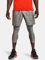 Under Armour Shorts UA Woven Emboss Shorts-GRY - Men's