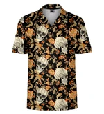 Camicia da uomo Mr. GUGU & Miss GO Skull pattern