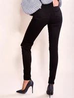 Women's black tight trousers