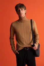 DEFACTO Slim Fit Turtleneck Pullover