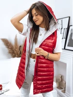 Women's vest NIKLA red Dstreet