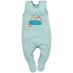 Pinokio Kids's Orange Flip Sleepsuit