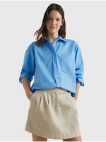 Blue Ladies Shirt Tommy Hilfiger 1985 - Women