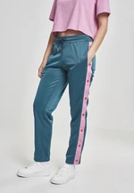 Ladies Button Up Track Pants jasper/coolpink/firered