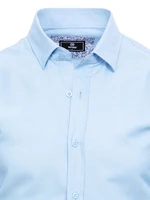 Dstreet Men's Elegant Blue Shirt