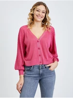 Dark Pink Short Cardigan ONLY Trinny - Women