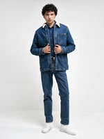 Big Star Man's Jacket Outerwear 130360 Medium Denim-488