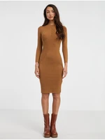 Brown Ladies Knitted Midishdresses JDY Kate - Ladies