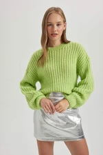 DEFACTO Oversize Fit Crew Neck Knitwear Pullover