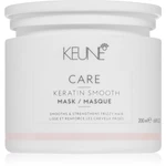 Keune Care Keratin Smooth Mask hydratačná maska na vlasy pre suché a poškodené vlasy 200 ml