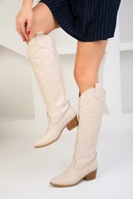 Soho Women's Beige Boots 18612