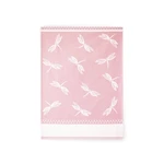 Zwoltex Unisex's Dish Towel Ważki Pink/Pattern