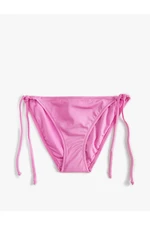 Koton Brazilian Bikini Bottom Basic with Side Tie Detail