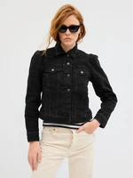 GAP Denim Jacket with Puffed Sleeves - Women