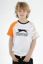 Slazenger Boys White T-Shirt