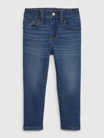 Modré chlapčenské skinny fit džínsy Gap