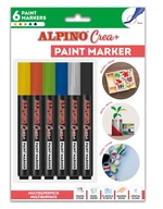 ALPINO Paint Marker balenie 6 základných farieb