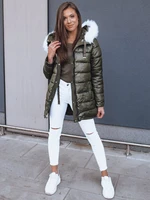 Women's double-sided jacket parka MELVIN green Dstreet