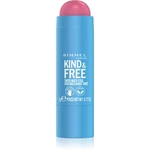 Rimmel Kind & Free multifunkční líčidlo pro oči, rty a tvář odstín 003 Pink Heat 5 g