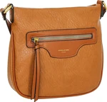 David Jones Dámska crossbody kabelka 7006-1 cognac