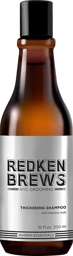 Redken Zhusťujúca šampón pre jemné vlasy Brews (Thickening Shampoo) 300 ml