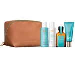 Darčeková sada na hydratáciu vlasov Moroccanoil Travel Set Hydration + taštička zadarmo + darček zadarmo