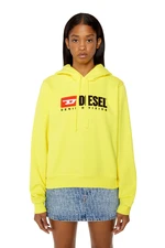 Diesel Mikina - F-REGGY-HOOD-DIV SWEAT-SHIRT žltá