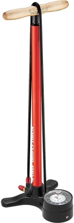 Lezyne Sport Floor Drive Fire Red Pompa a pedale