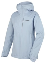 HUSKY Nicker L light blue women's hardshell jacket