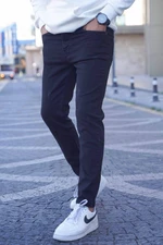 Madmext Black Skinny Fit Jeans T6315