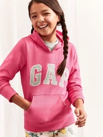 Pink Girl's Sweatshirt GAP Logo hoodie sweatshirt