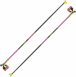 Leki PRC 750 Neonpink/Neonyellow/Black 140 cm Bastones de esquí