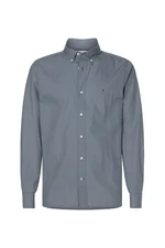 Tommy Hilfiger Shirt - MICRO BANDANA PRINT SHIRT blue