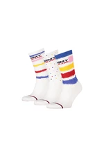 Tommy Hilfiger Socks - TH UNISEX TOMMY JEANS SOCK 3P PAINT GIFTBOX colorful