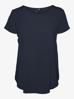 Navy blue women's blouse Vero Moda Bella