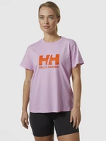 Helly Hansen HH Logo T-Shirt 2.0 Triko Fialová