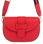 SEGALI Dámska kožená crossbody kabelka Vanesa Red