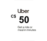 Uber C$50 CA Gift Card